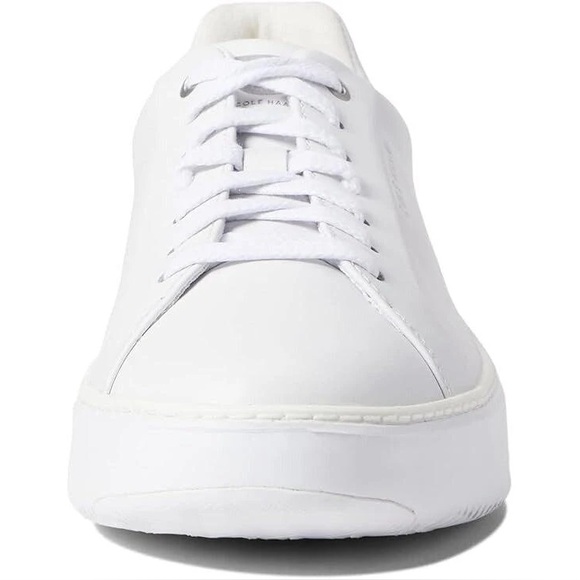 NEW Cole Haan Grandpro Topspin White Sneaker Size 8.5 Wide Width - Picture 3 of 12